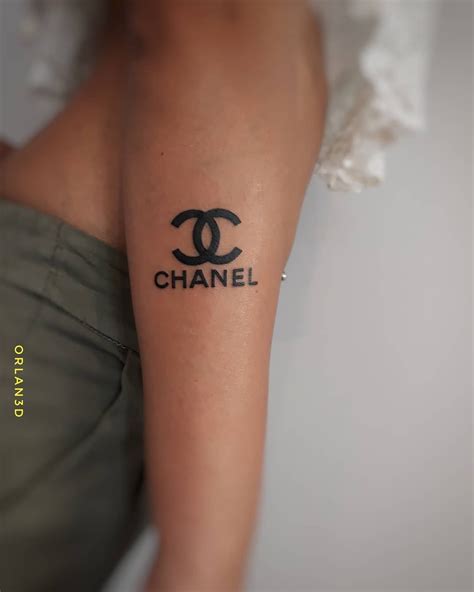 coco chanel logo tattoos|unique Chanel tattoo designs.